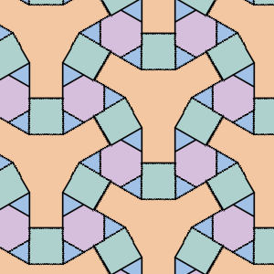 p31m four colours tiling